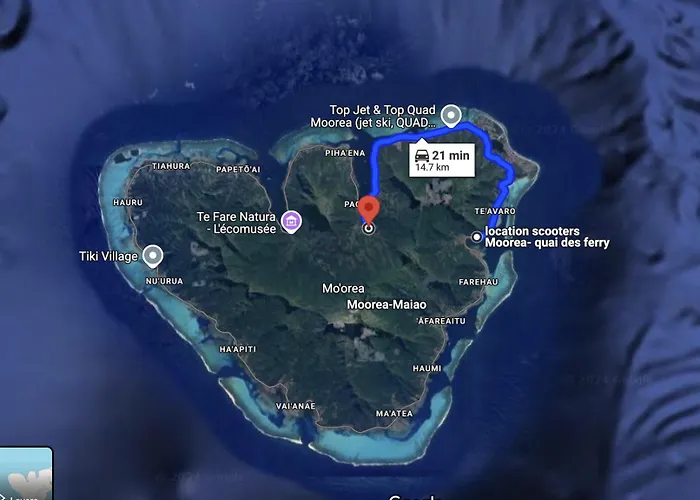 Albergues en Moorea